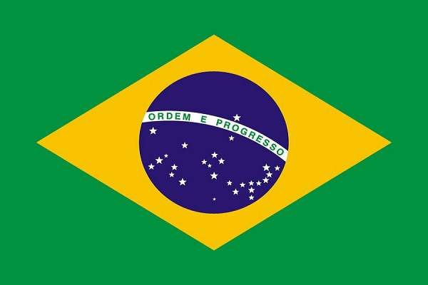 Bandeira do Brasil para Capô de Carro