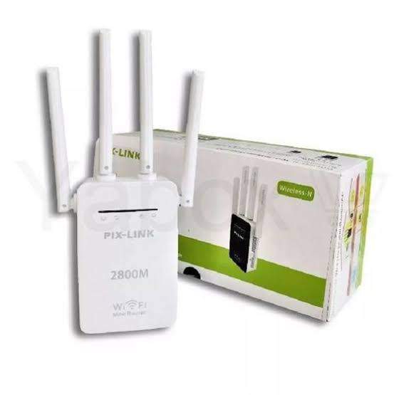 Repetidor de Sinal Wi-Fi 4 antenas