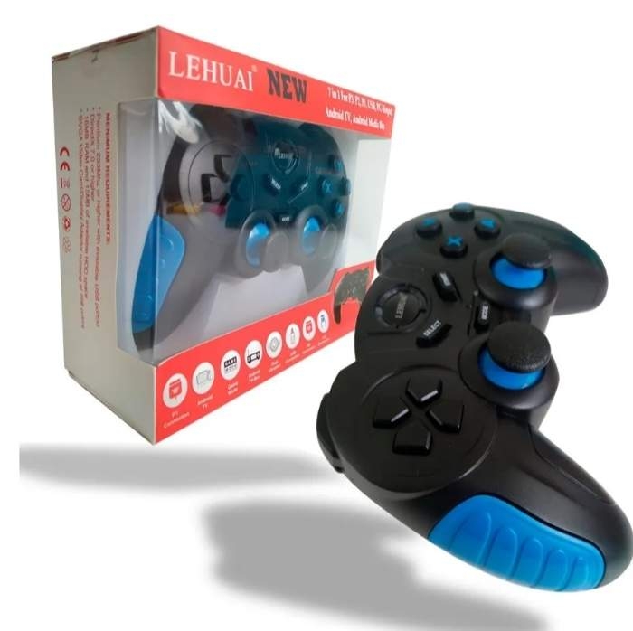 Controle Gamer 7 in 1 Lehuai New P1/P2/P3/Pc/USB/ Android