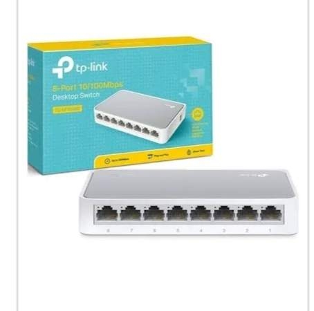 Switch Hub 8 portas 10/100 Mbps SF1008D TP-Link