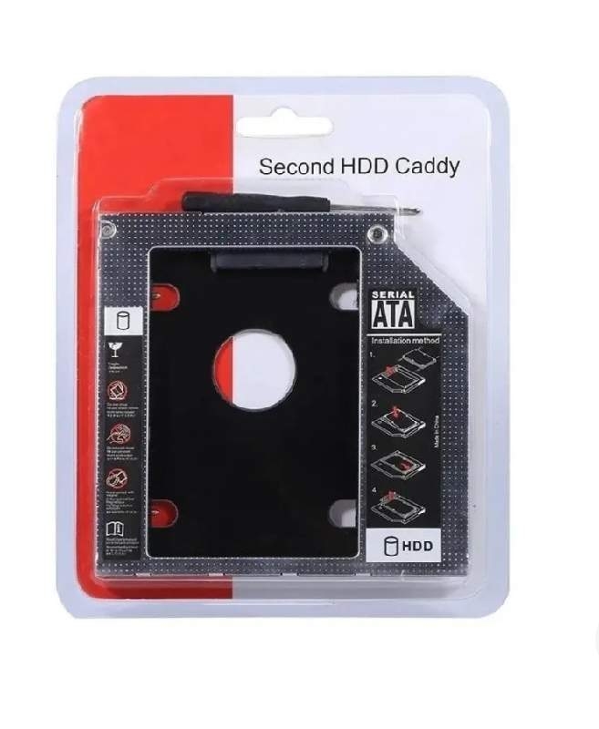 Case para HD Sata 9.5mm Caddy