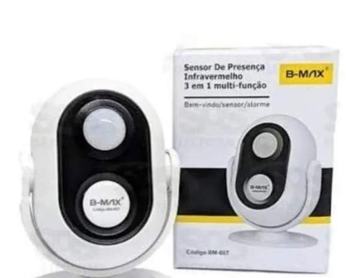 Sensor de Presença B- Max 3 in 1