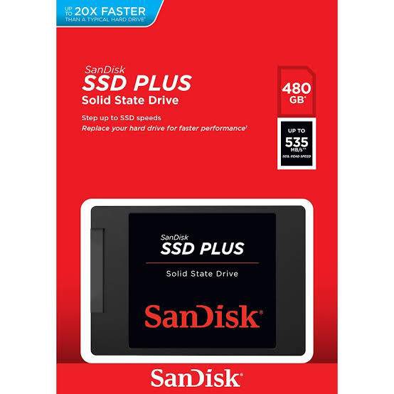 HD SSD 480gb SanDisk