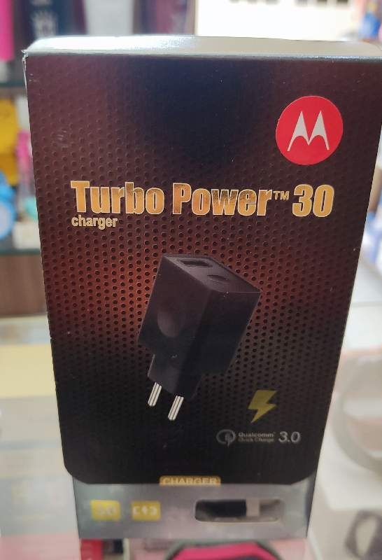 Carregador Turbo Power Motorola Type-C