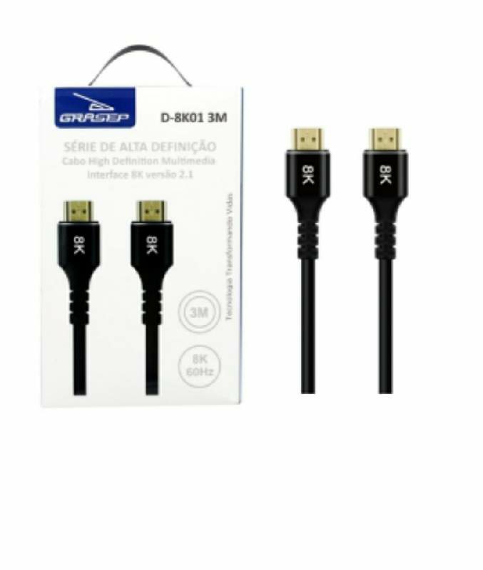 Cabo HDMI 8K v2.1 3M Knup