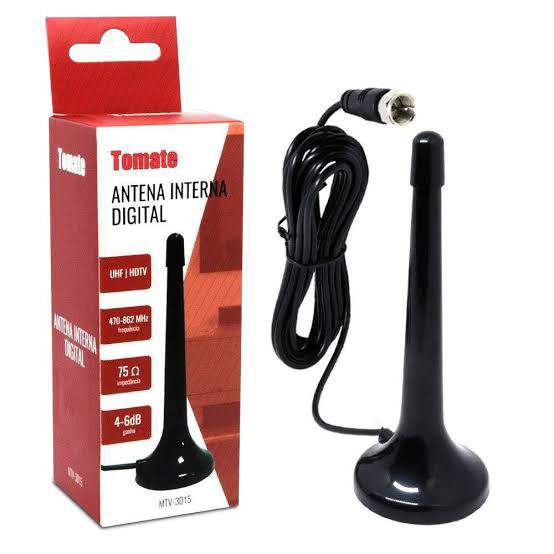 Antena Digital 3m Tomate/Kapbom