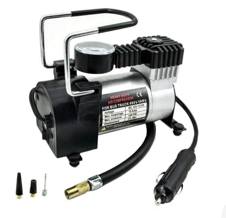 Mini Compressor de Ar Portatil 12V B-Max