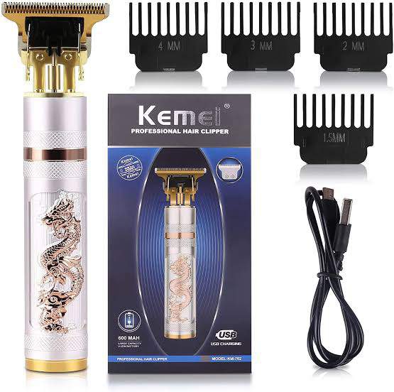 Maquina de Barba e Cabelo Trimer Kemei KM 762