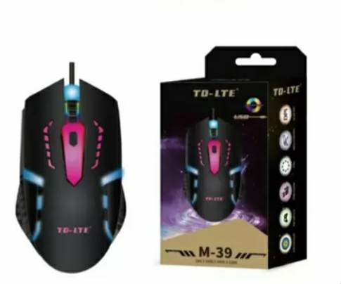 Mouse Gamer c/fio Led BM-612