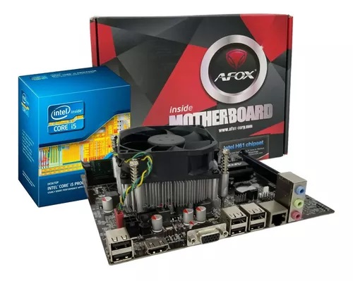 Kit CPU + Processador i5 2400+ PLACA MÃE Socket 1155